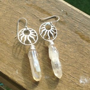 "HOUSE of the RISING SUN" Crystal Earrings
